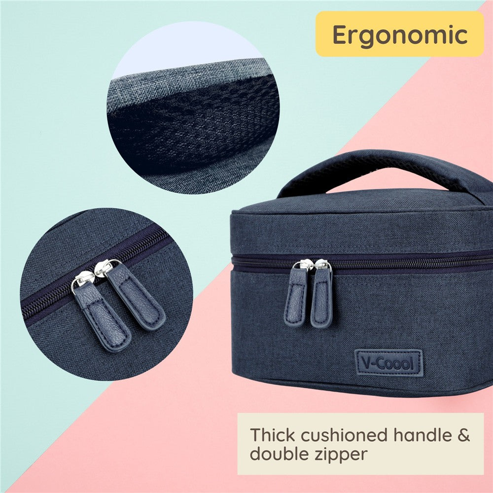 [Free 2x Ice Packs] V-Coool Insulated Cooler Bag For Breastmilk Lunchbox Waterproof Breast Milk Breastfeeding