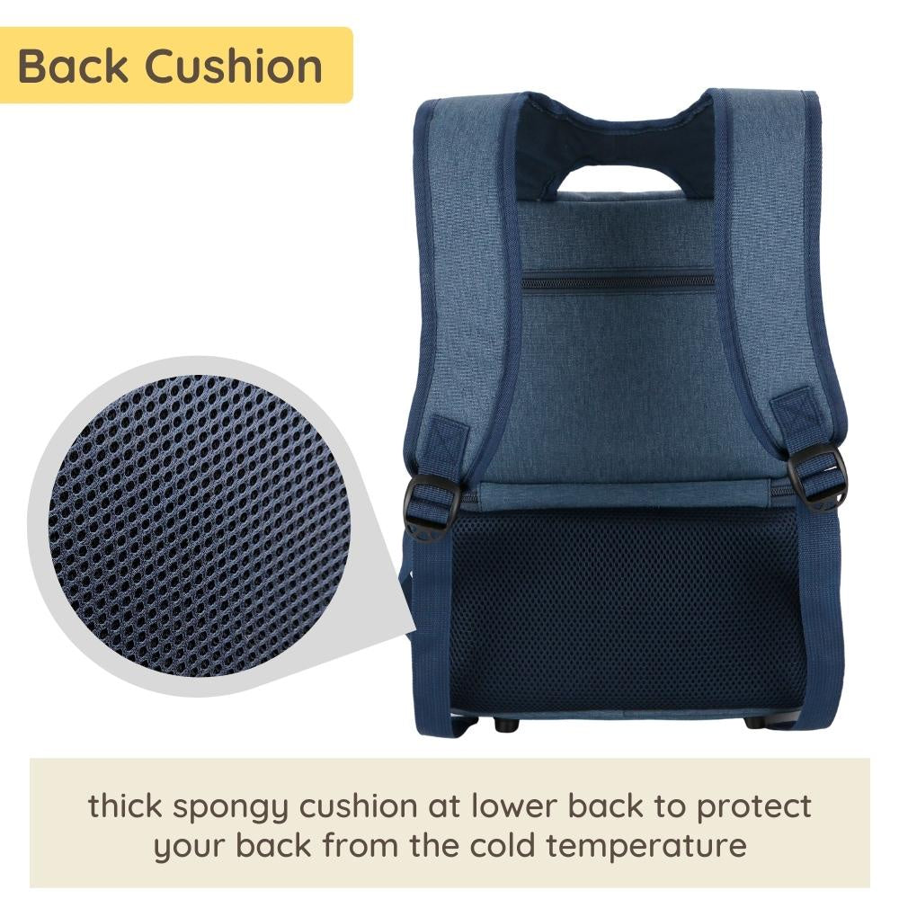 [Free 2x Ice Packs] V-Coool Insulated Cooler Bag Backpack Mummy Bag For Breastmilk Waterproof Large Capacity  Travel