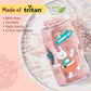 [Free Carrier Bag] Kids Water Bottle 570ml Straw Or Direct Drink Or 2-in-1 BPA-Free Tritan Children Upstyle Space