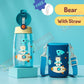 [Free Carrier Bag] Kids Water Bottle 570ml Straw Or Direct Drink Or 2-in-1 BPA-Free Tritan Children Upstyle Space