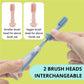 Hogokids Silicone Training Toothbrush Baby Toddler Oral Tongue Cleaner