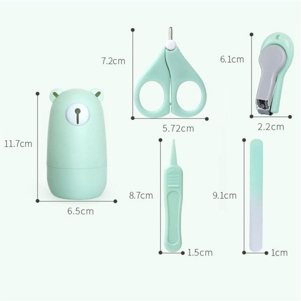 Baby Portable Nail Clipper Set 4-in-1