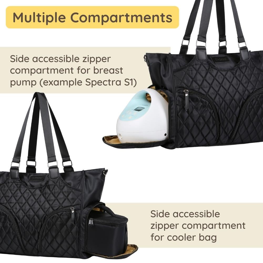[Free 2x Ice Packs] V-Coool Breast Pump Cooler Bag Diaper Bag Maternity Bag Breastmilk Keep Cold Storage