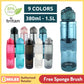 ✳️Free Sponge Brush✳️ CLASSIC Sports Water Bottle 380ml 500ml 700ml 1L 1.5L BPA-Free Tritan Plastic