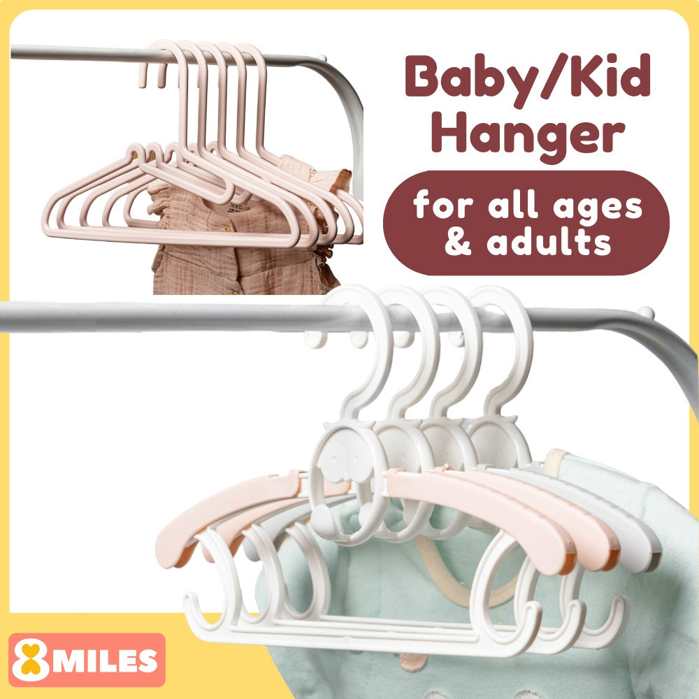 10pcs Clothes Hanger for Baby/Kids/Children/Adult/Family