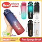 [Free Sponge Brush] Sports Water Bottle Upstyle 500ml / 650ml / 1L BPA-Free Plastic Tritan Kids Bottle