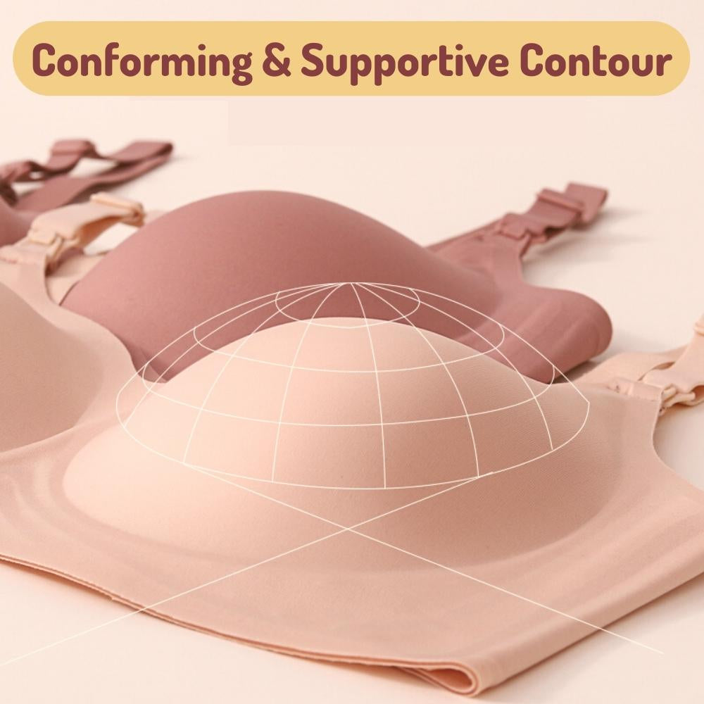 Maternity Nursing Bra Pregnancy Underwear Wireless Seamless Breastfeeding Clip Down