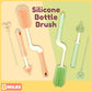 3pcs Set Baby Silicone Bottle/Nipple/Straw Brush