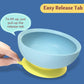 Baby Toddler Suction Bowl Easy Scoop Self Feeding Microwaveable Plastic BPA-Free