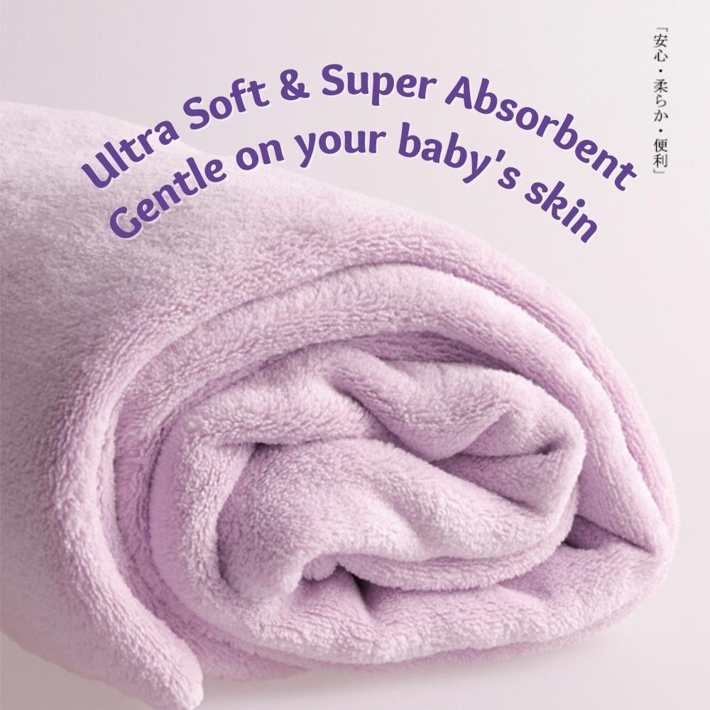 Baby Microfiber Bath Towel Ultra Soft Absorbent