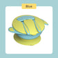 Baby Suction Bowl Double Layers Feeding With Lid Fork Spoon Self Feeding Microwaveable BPA-Free